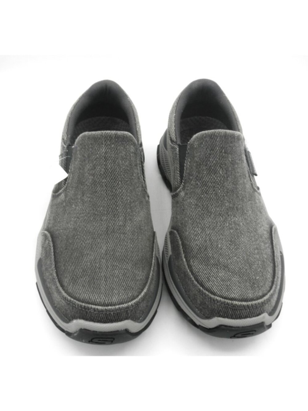 Skechers Men's Relaxed Fit Respected Fallston Charcoal Loafers Sz:8.5 #204387 - Picture 2 of 9